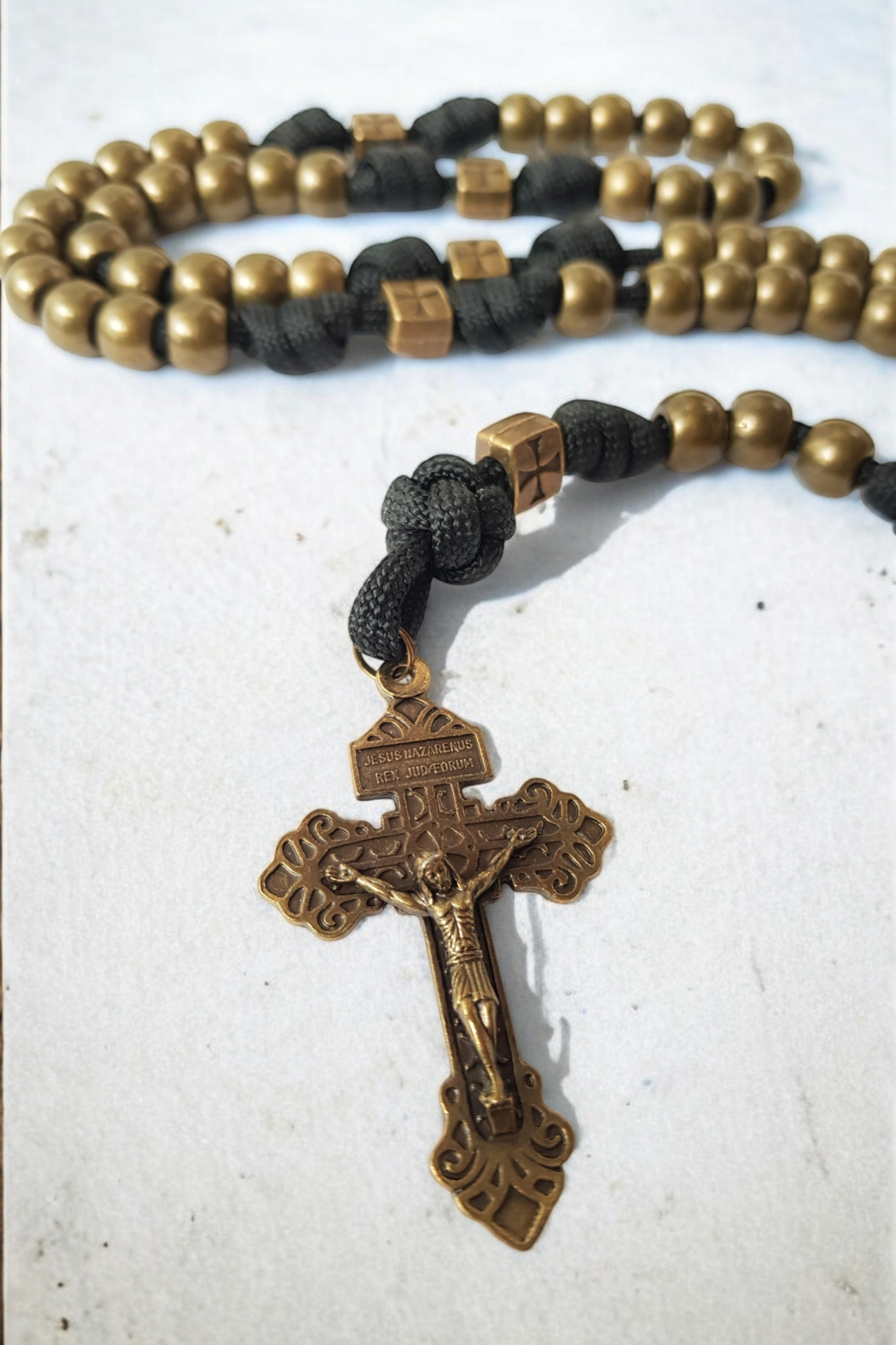 Soldier of Christ Paracord Rosary