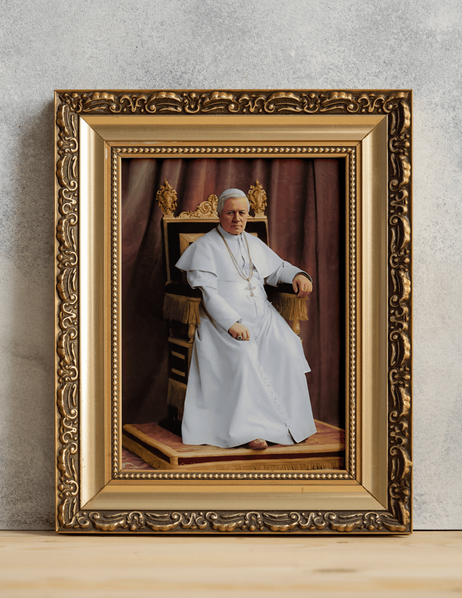 Hl. Papst Pius X. - Wandbild - MarcellusOnlineShop