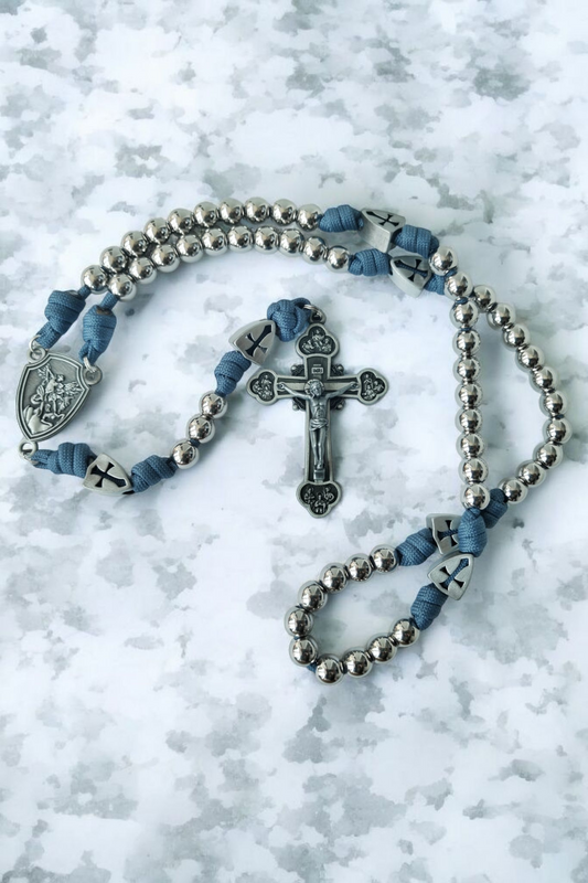 Quis ut Deus - Rosenkranz Paracord