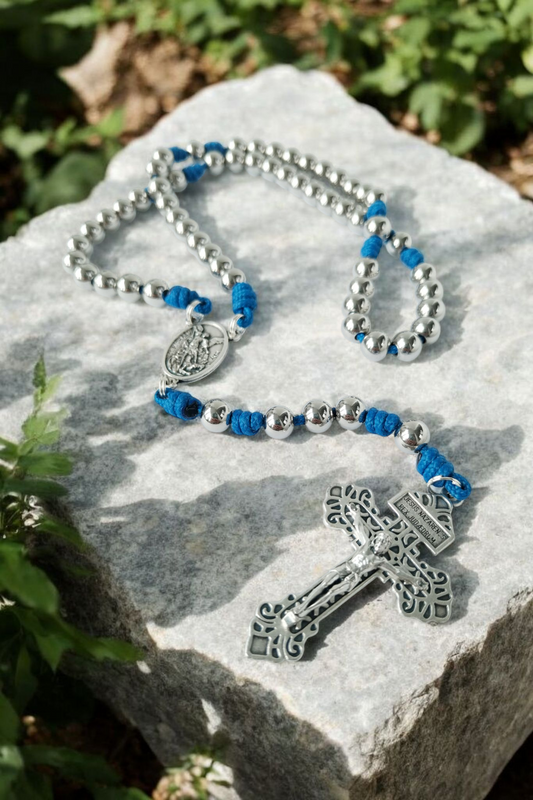 Erzengel Michael Paracord-Rosenkranz (8mm)