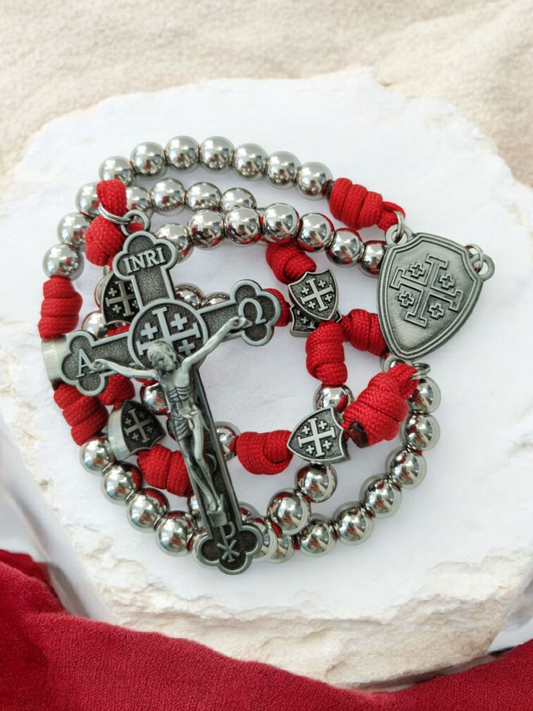 DEUS VULT Templer-Rosenkranz