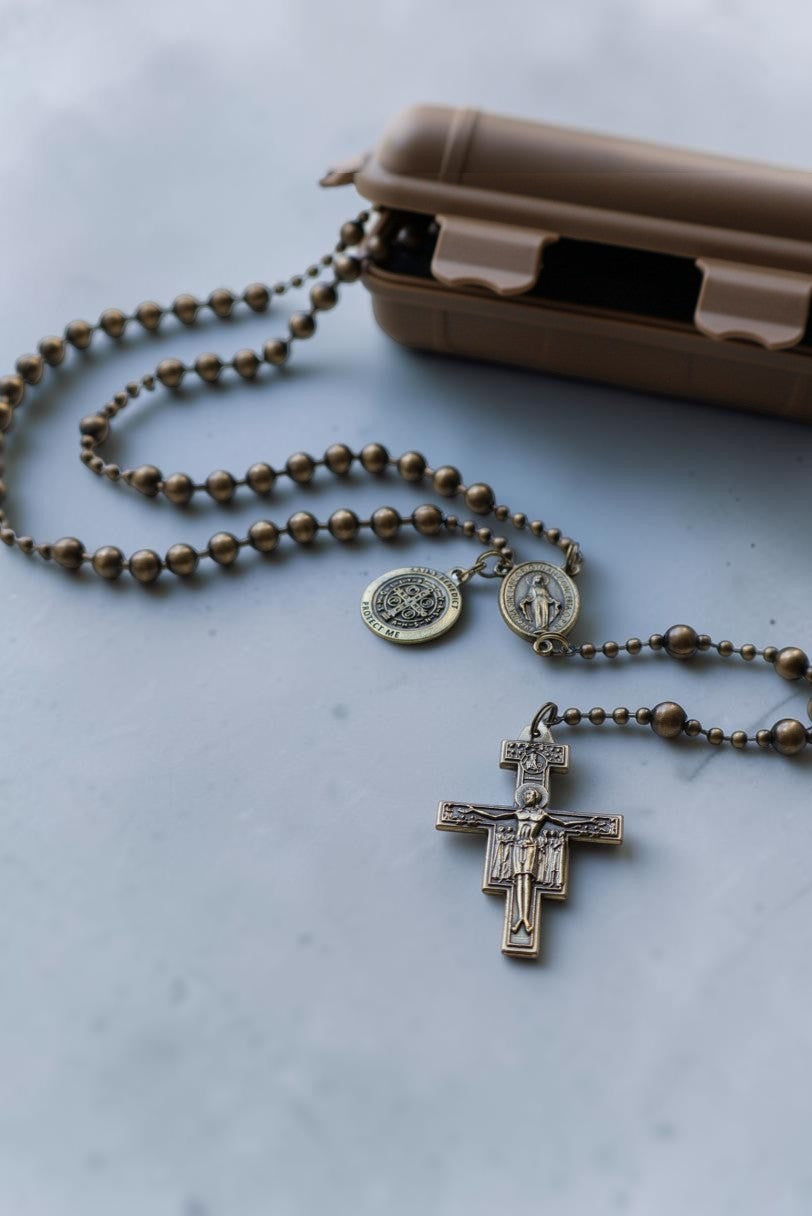 Combat Rosary - Soldiers Edition bronze