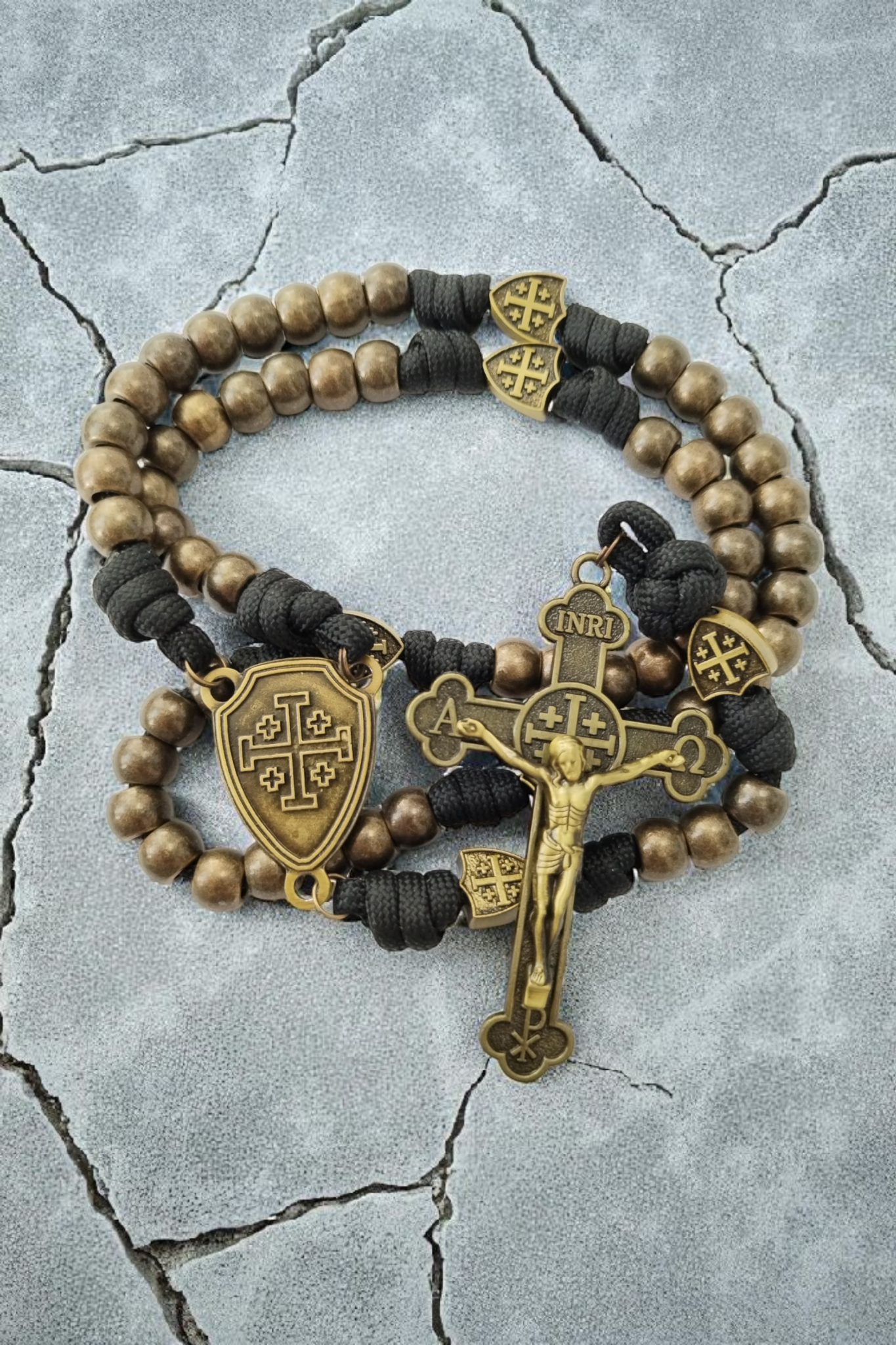 DEUS VULT Cruciata-Rosenkranz