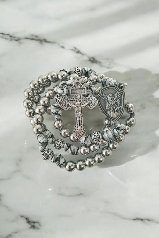 Erzengel Michael Paracord-Rosenkranz