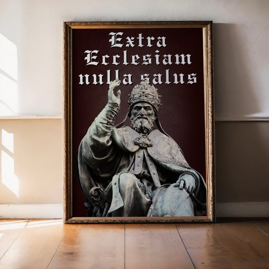 Extra Ecclesiam nulla salus - Poster