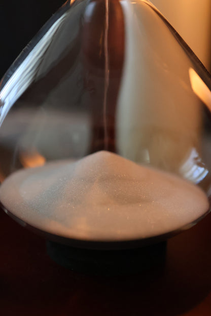 Coming soon - Sanduhr aus Echtholz