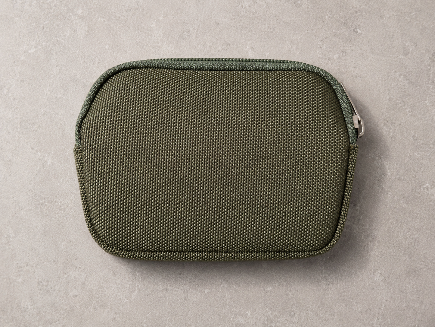 Robuste Rosenkranztasche Olivgrün