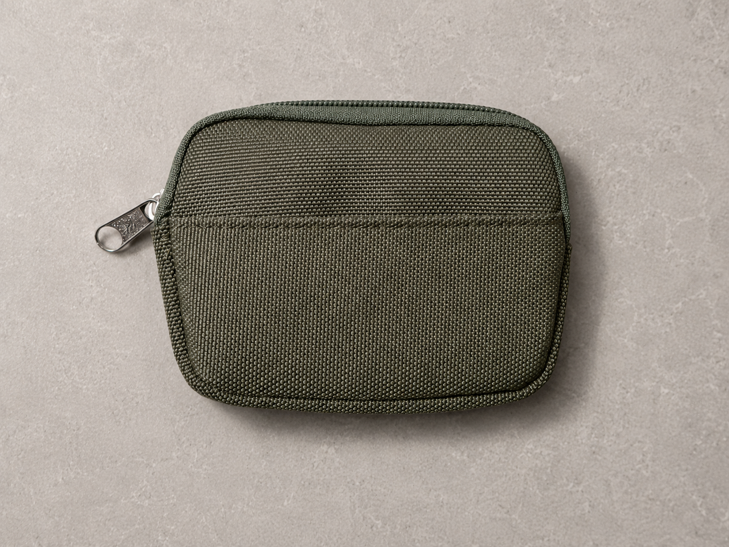 Robuste Rosenkranztasche Olivgrün