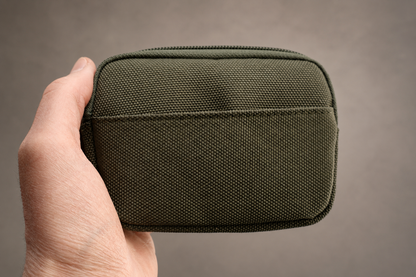 Robuste Rosenkranztasche Olivgrün