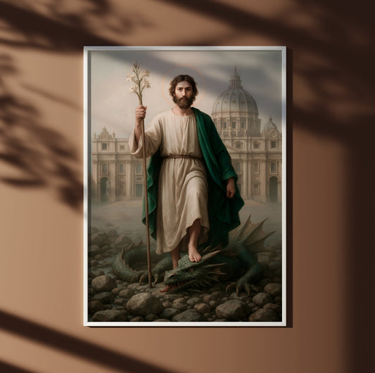 Hl. Joseph besiegt den Teufel