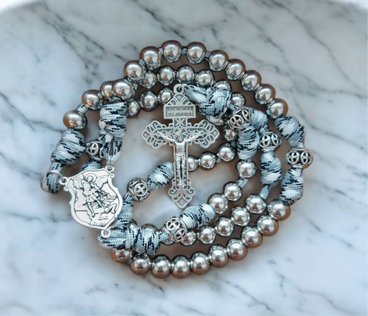 Erzengel Michael Paracord-Rosenkranz