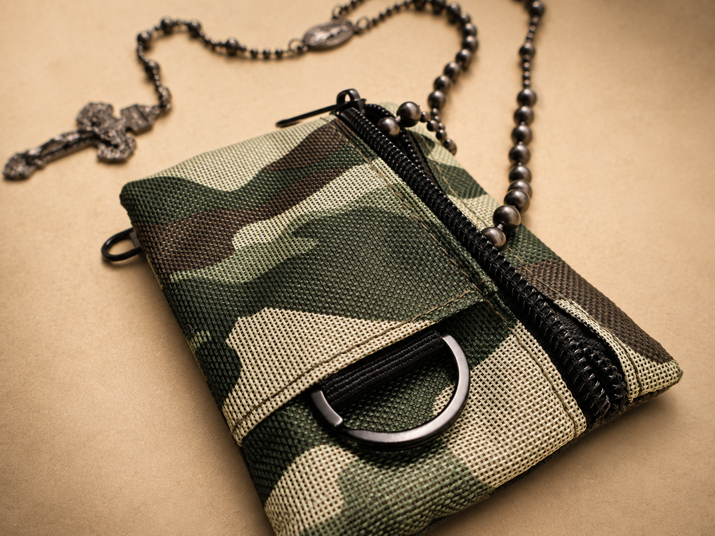 Robust rosary bag camouflage