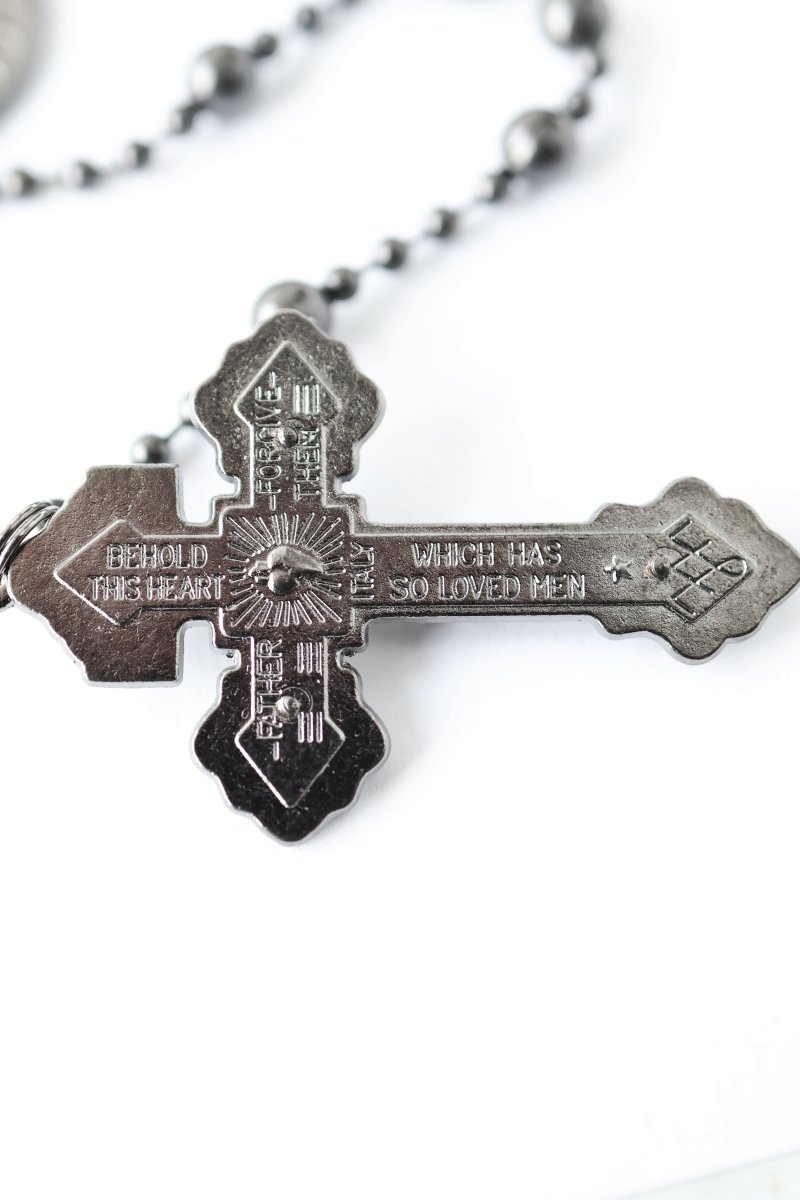 Combat Rosary Compact - gun metal - MarcellusOnlineShop