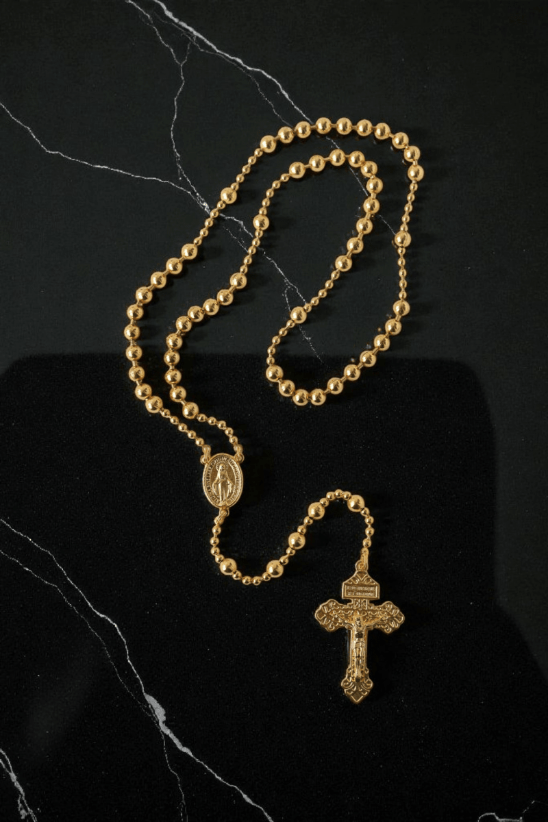 Combat Rosary - Soldiers Edition gold - MarcellusOnlineShop