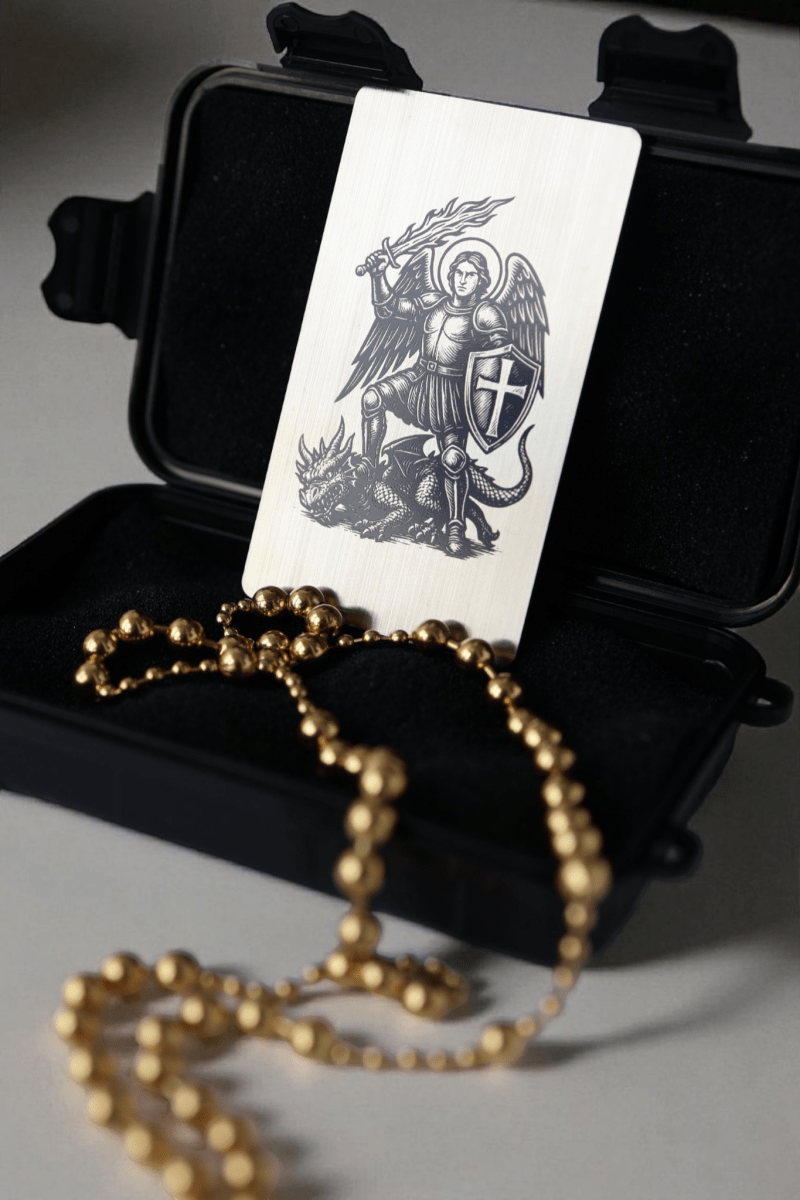Combat Rosary - Soldiers Edition gold - MarcellusOnlineShop