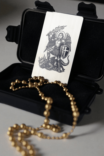 Combat Rosary - Soldiers Edition gold - MarcellusOnlineShop