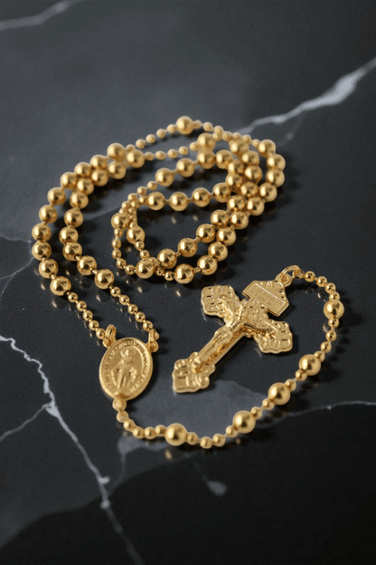 Combat Rosary - Soldiers Edition gold - MarcellusOnlineShop