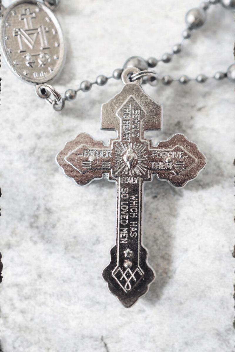 Combat Rosary - Soldiers Edition gun metal - MarcellusOnlineShop