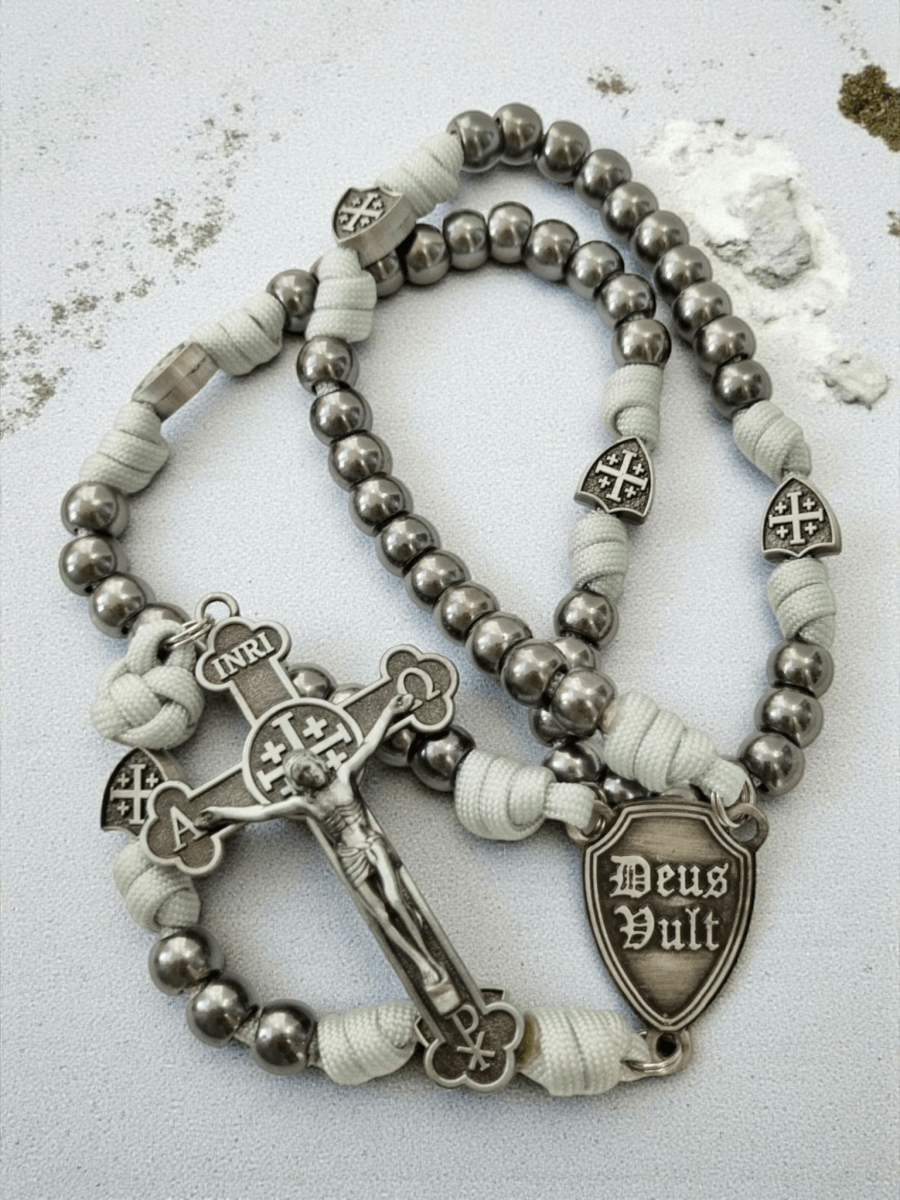 DEUS VULT Gladius - Rosenkranz - MarcellusOnlineShop