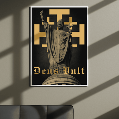 Deus Vult Poster - MarcellusOnlineShop