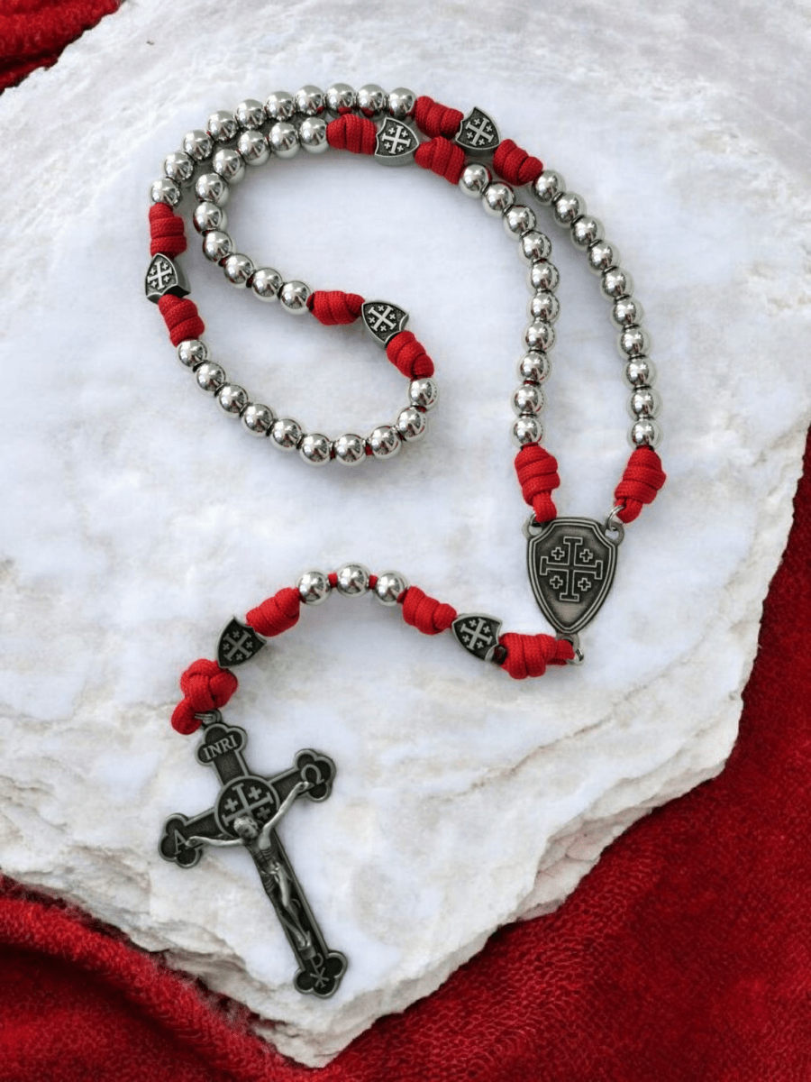 DEUS VULT Templer - Rosenkranz - MarcellusOnlineShop