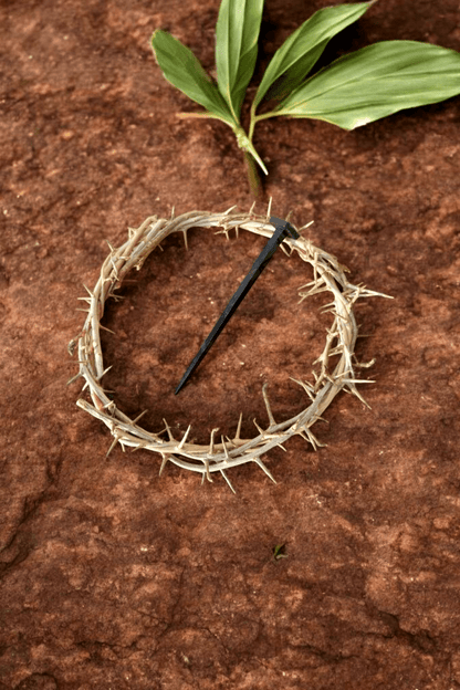 Dornenkrone mit authentischem Nagel - MarcellusOnlineShop