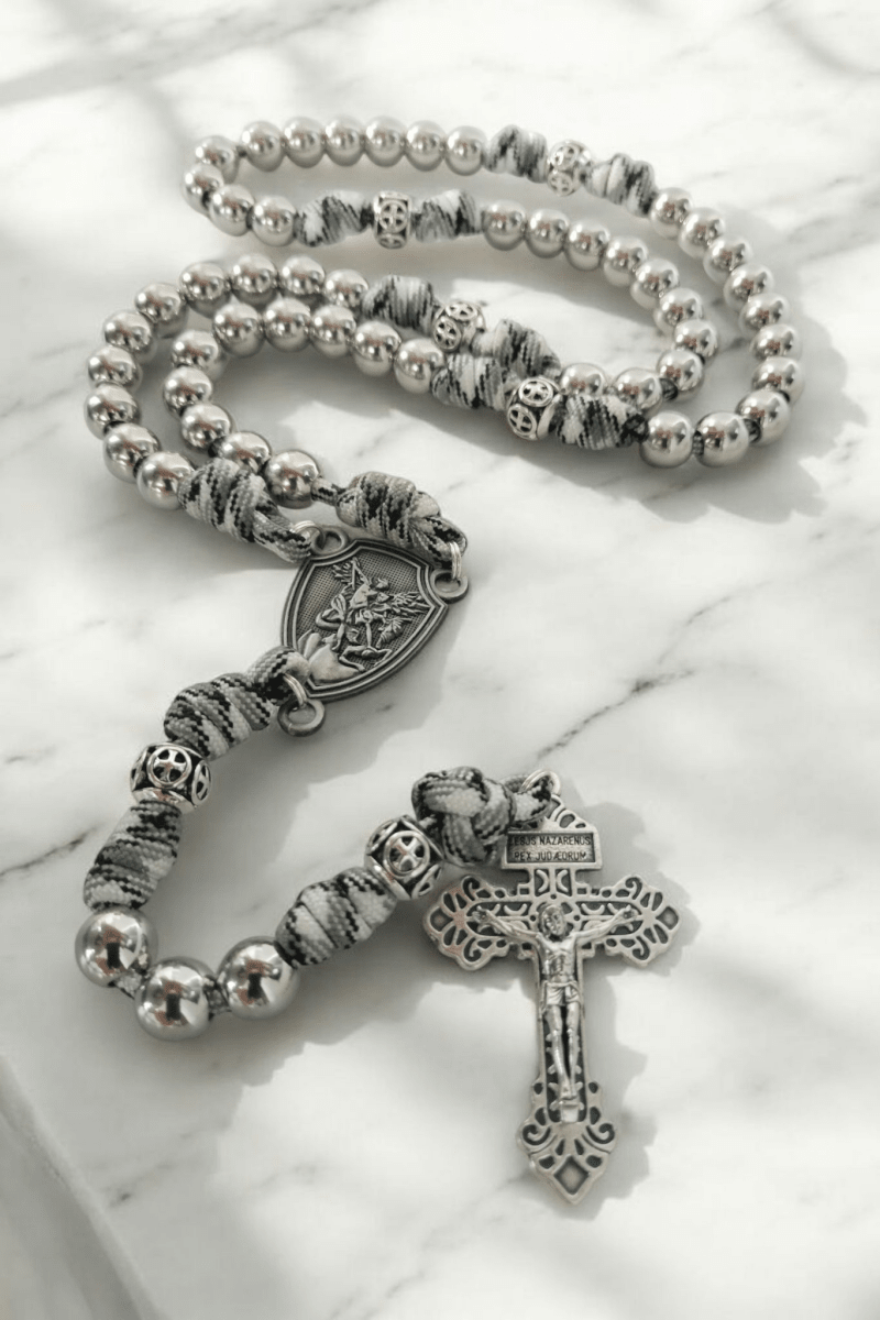 Erzengel Michael Paracord - Rosenkranz - MarcellusOnlineShop
