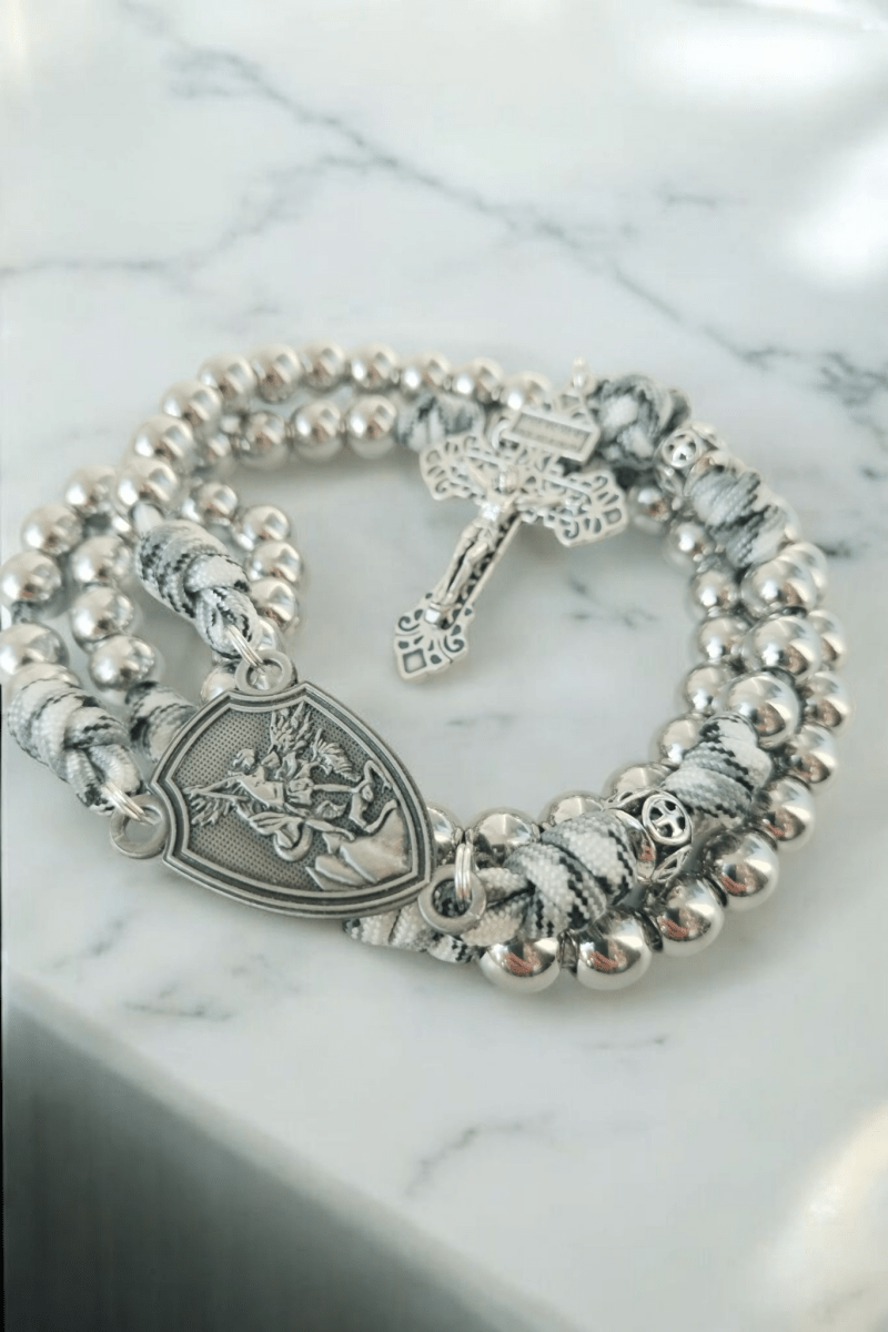 Erzengel Michael Paracord - Rosenkranz - MarcellusOnlineShop