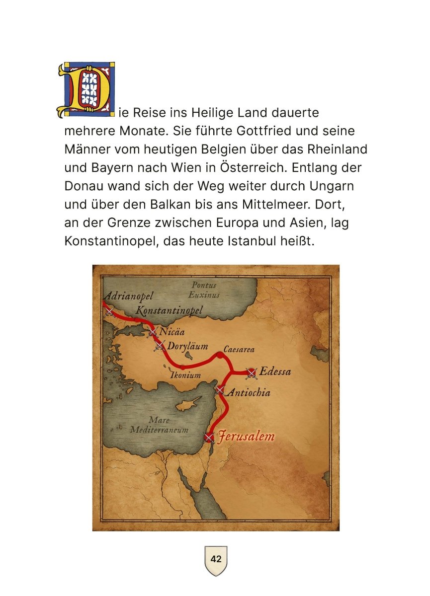 Gottfried von Bouillon - Der erste Kreuzritter - MarcellusOnlineShop