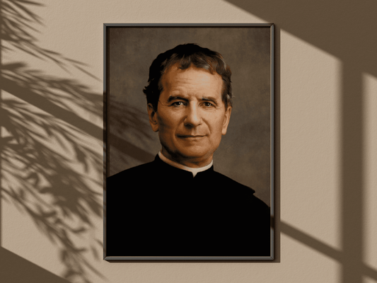 Hl. Don Bosco - Wandbild - MarcellusOnlineShop
