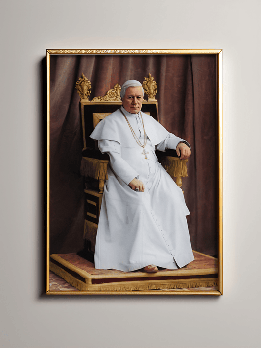 Hl. Papst Pius X. - Wandbild - MarcellusOnlineShop