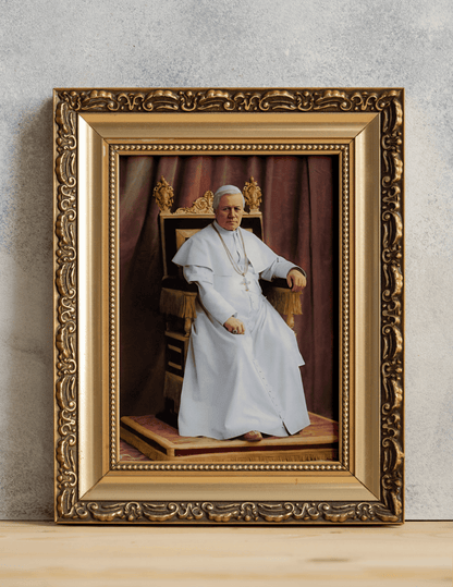 Hl. Papst Pius X. - Wandbild - MarcellusOnlineShop