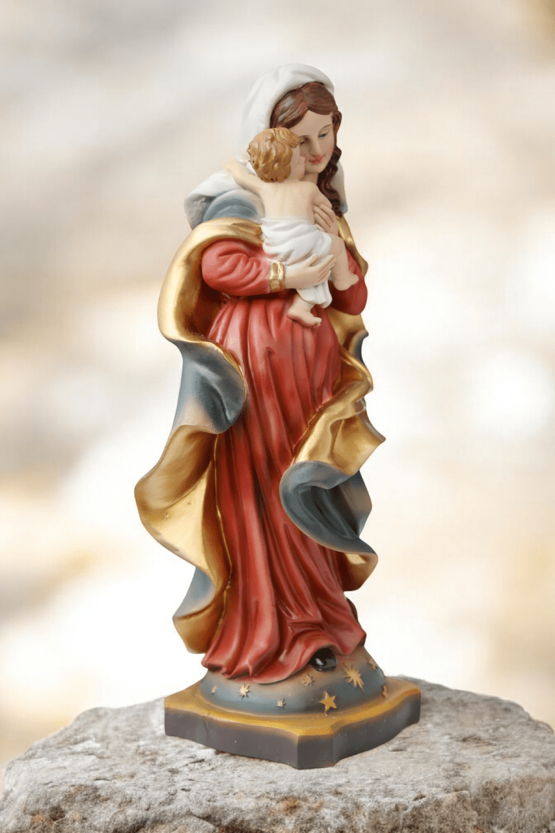 Maria mit Kind Statue - MarcellusOnlineShop