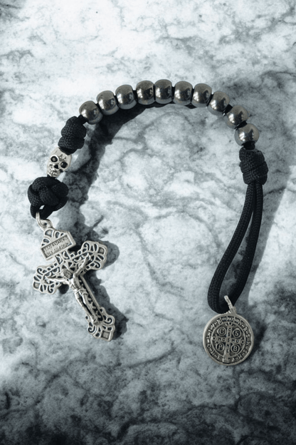 Memento Mori Fingerrosenkranz Paracord - MarcellusOnlineShop