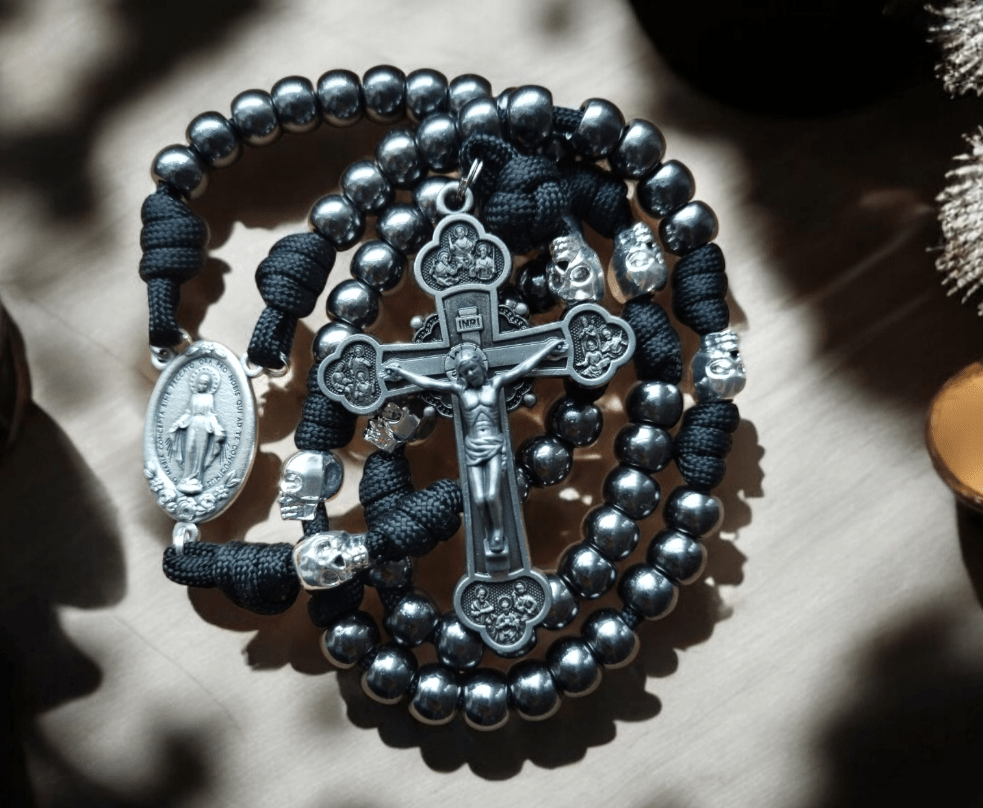 Memento Mori Paracord - Rosenkranz - MarcellusOnlineShop