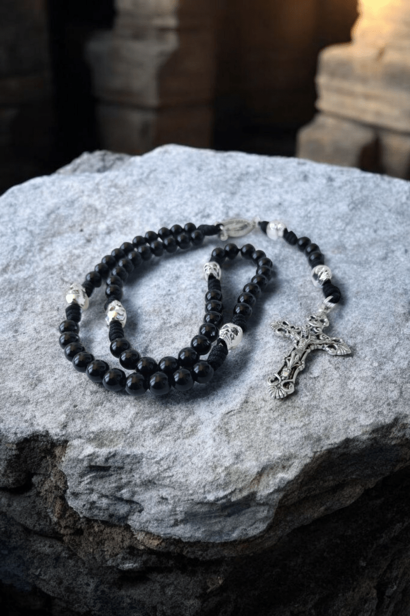 Memento Mori Steinrosenkranz - MarcellusOnlineShop