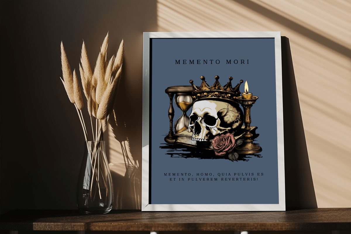 Memento Mori - Wandbild - MarcellusOnlineShop