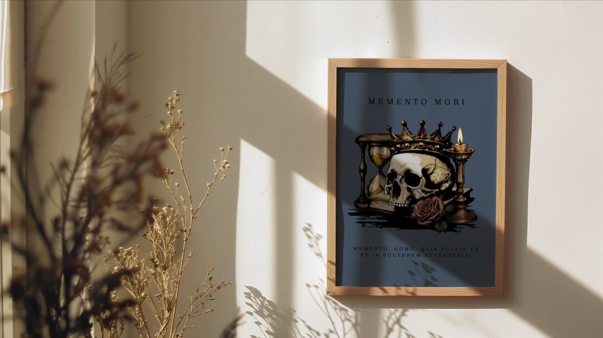 Memento Mori - Wandbild - MarcellusOnlineShop