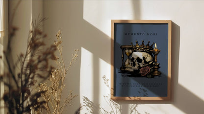 Memento Mori - Wandbild - MarcellusOnlineShop