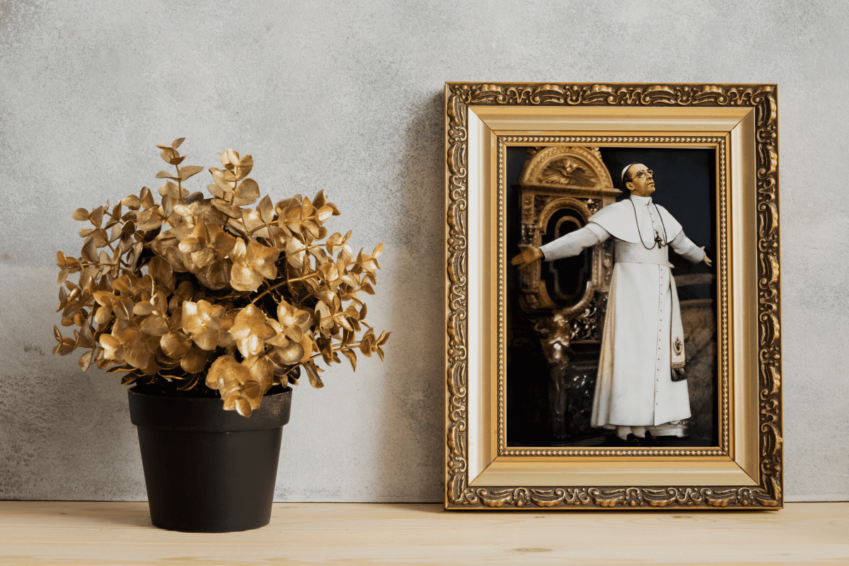 Papst Pius XII. - Wandbild - MarcellusOnlineShop