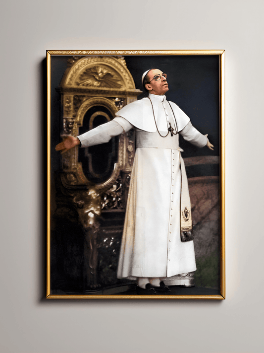 Papst Pius XII. - Wandbild - MarcellusOnlineShop