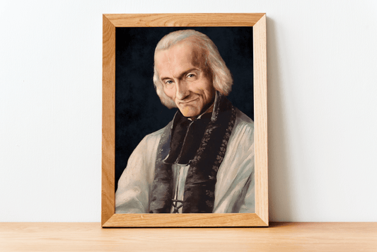 Pfarrer von Ars Wandbild - MarcellusOnlineShop