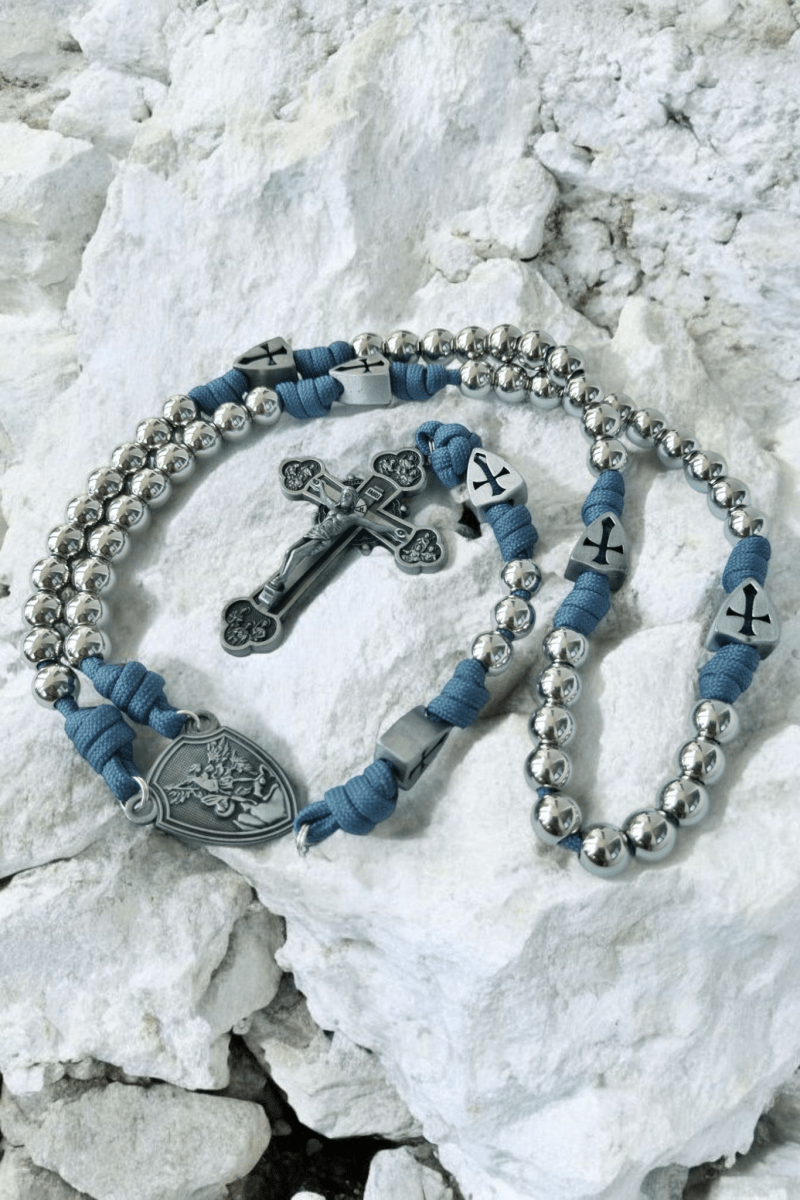 Quis ut Deus - Rosenkranz Paracord - MarcellusOnlineShop