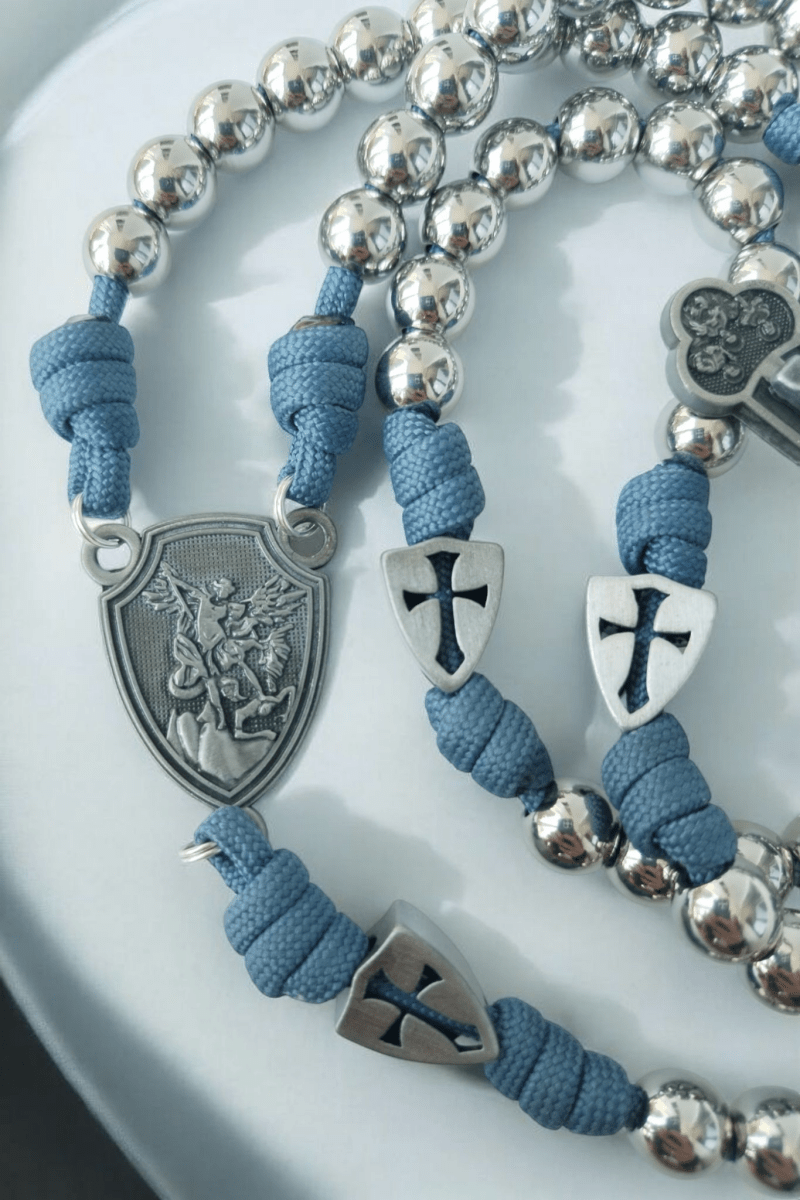 Quis ut Deus - Rosenkranz Paracord - MarcellusOnlineShop