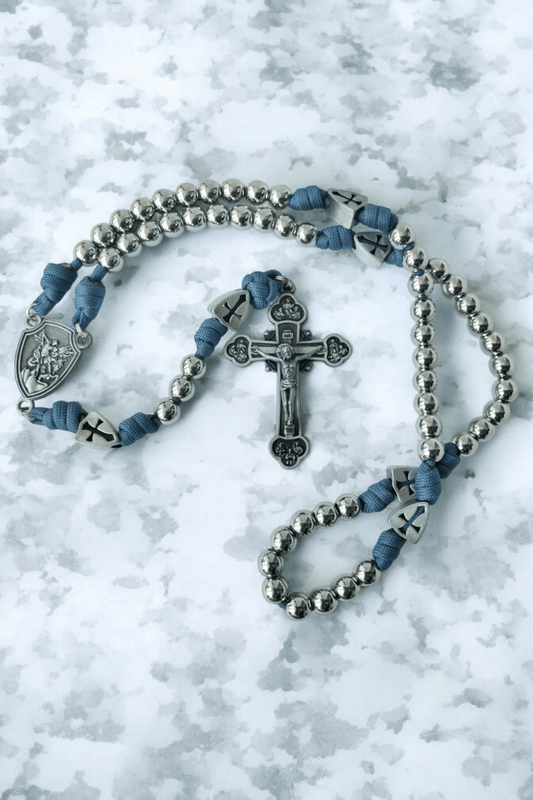 Quis ut Deus - Rosenkranz Paracord - MarcellusOnlineShop