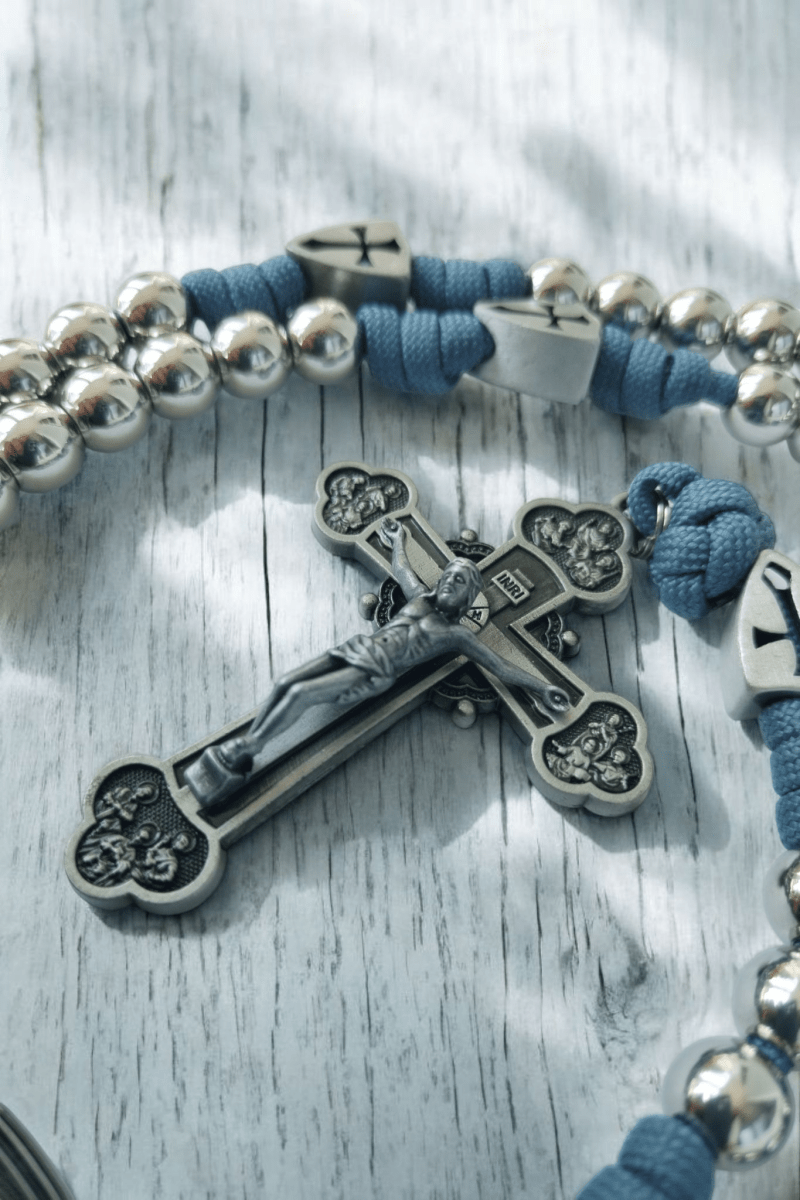 Quis ut Deus - Rosenkranz Paracord - MarcellusOnlineShop
