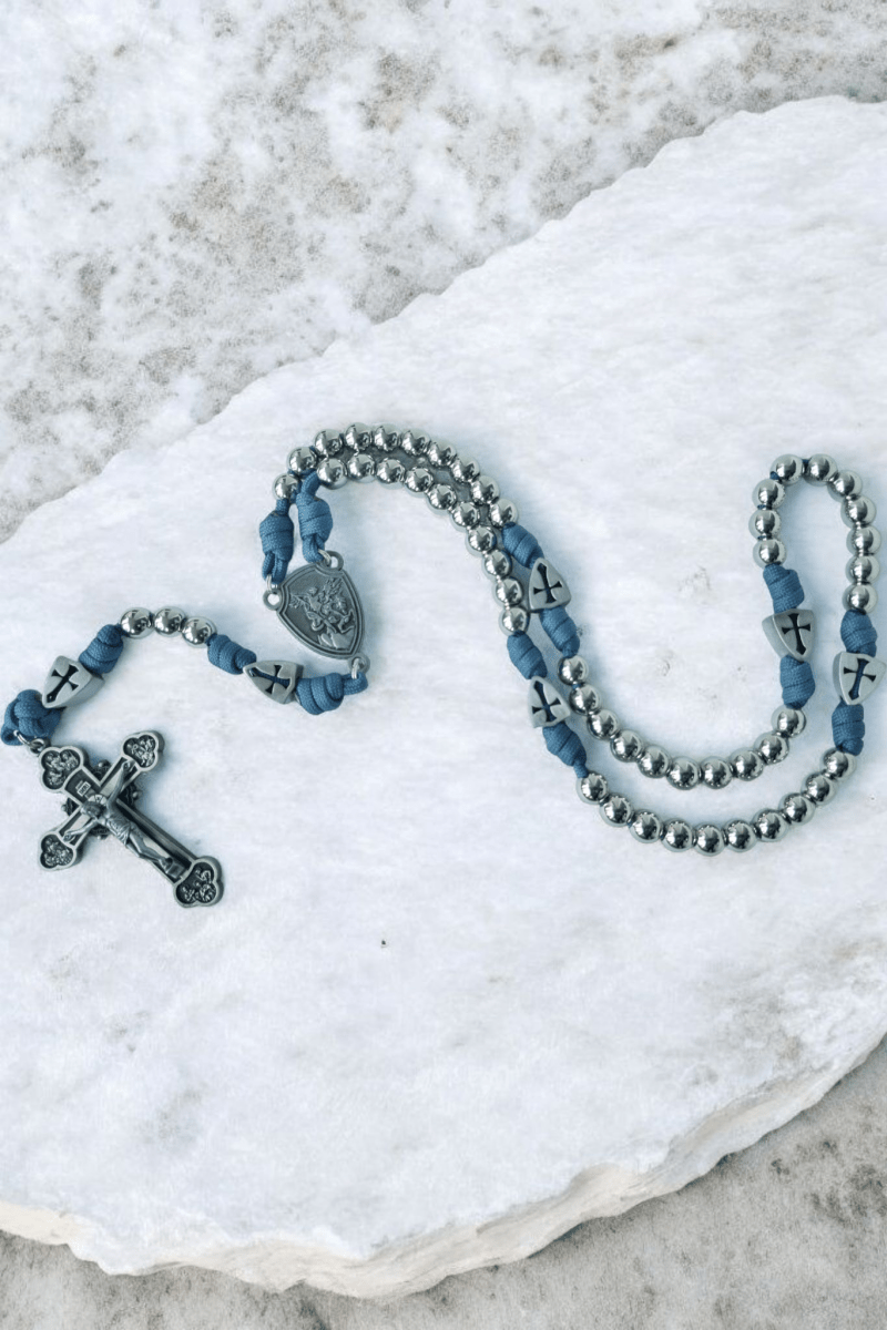 Quis ut Deus - Rosenkranz Paracord - MarcellusOnlineShop