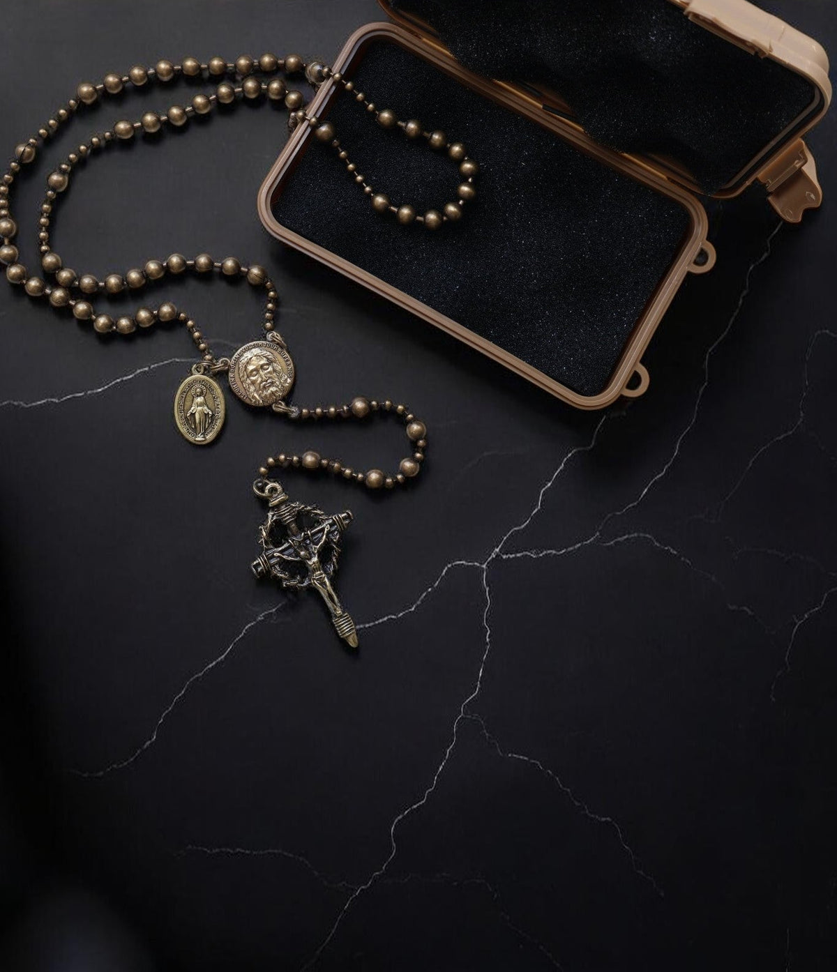 Combat Rosary - Soldiers Edition bronze
