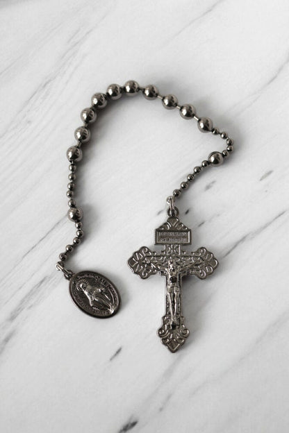 Combat Rosary Compact - gun metal