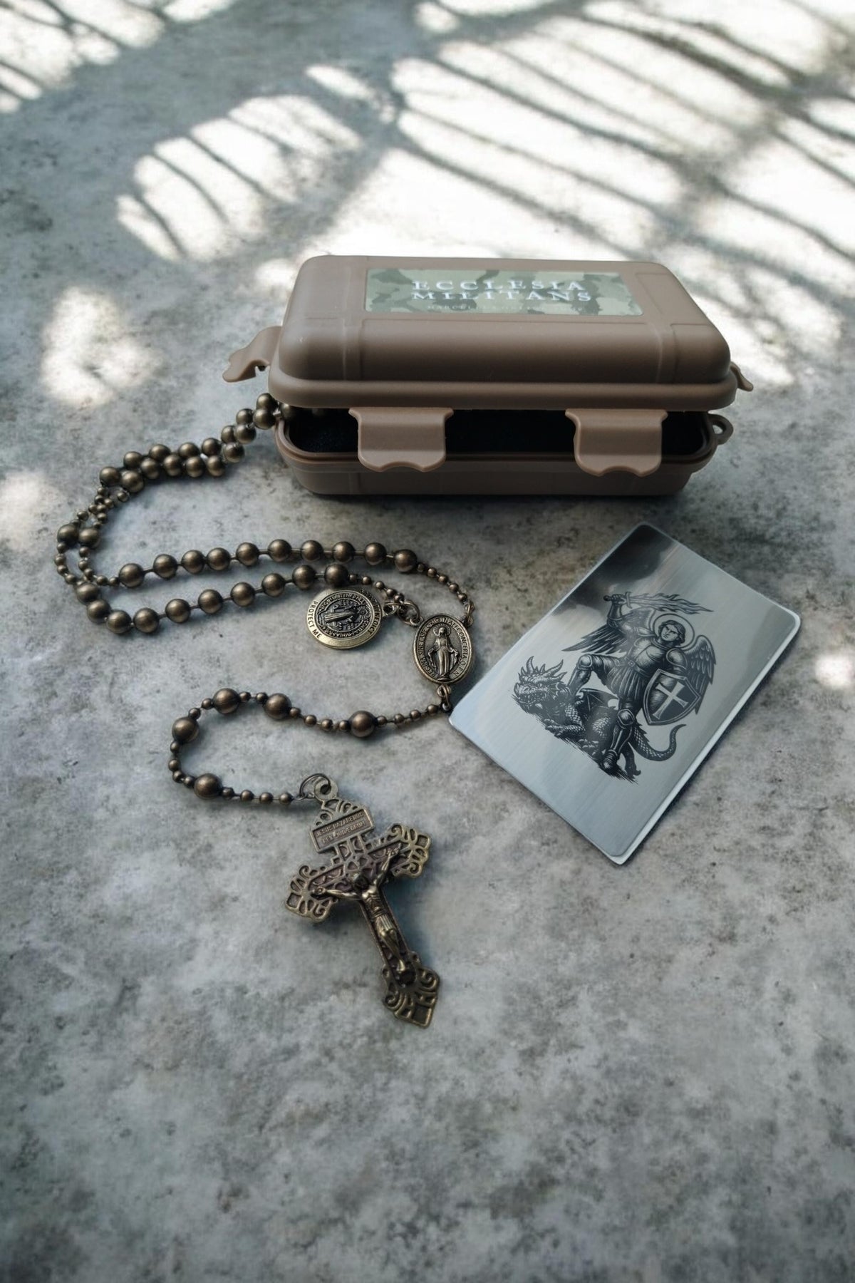 Combat Rosary - Soldiers Edition bronze